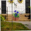 BESPORTBLE 2Pcs Garden Shepherd Hooks Multi Function Lantern Hangers Durable