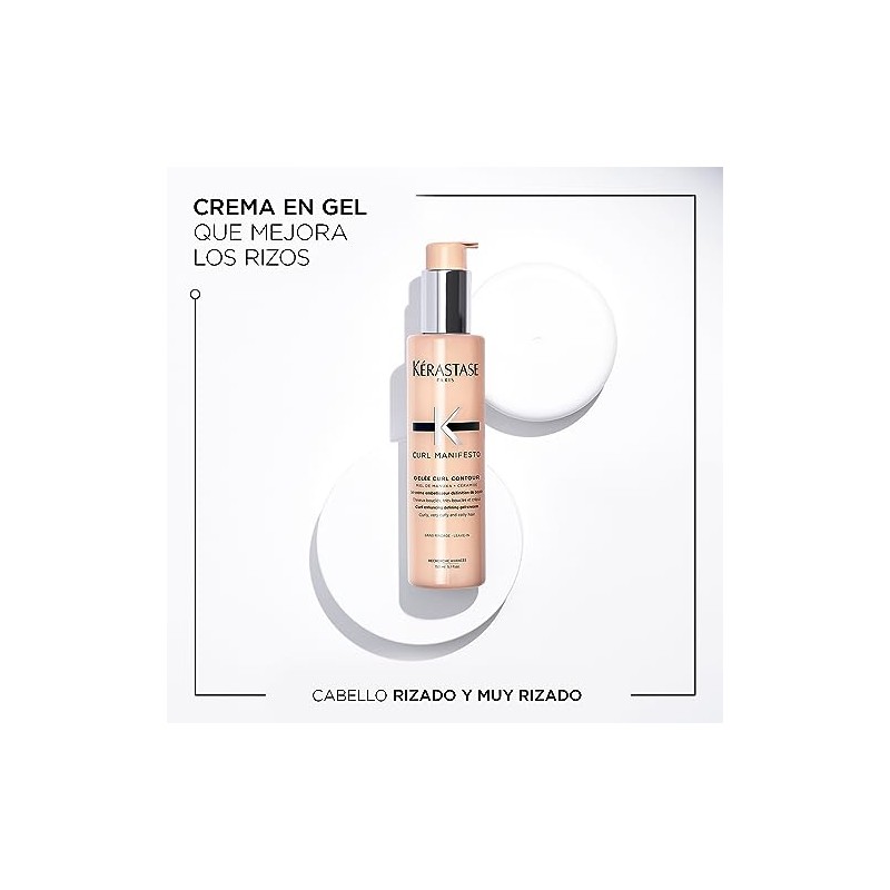 Krastase Curl Manifesto Gele Curl Contour, Gel-Crema Definidor de Rizos