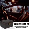 Faraday Box, [Premium Leather] Diyife 4 Keys Capacity Faraday Box