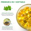 ISUNRISE Cápsulas Blandas De Aceite De Orégano, 2 En 1,