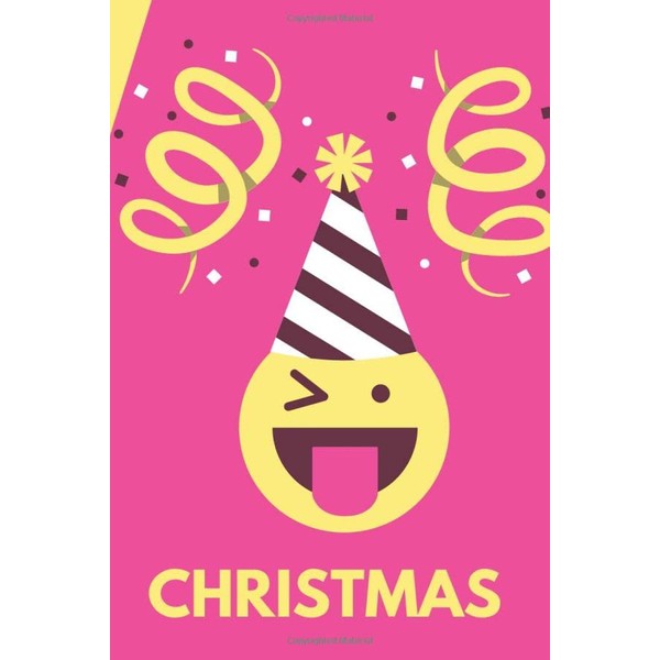 Christmas .christmas Emoji Notebook Journal .160 Pages Notebook with Lined