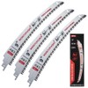MORETOPGOOD 9” Arc Edge Reciprocating Saw Blade, 7TPI Japanese Teeth