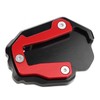 Motorcycle Kickstand Extension Stand Support Plate Aluminium Alloy Replacement for