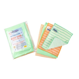 Aqua Clean Aqua Cloth System Cleaning Set of 4
