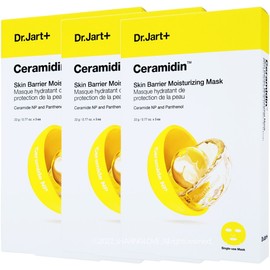 Dr. Jart+ Ceramidin Skin Barrier Moisturizing Mask 3 Boxes (22g x 15ea) / 닥터자르트 세라마이딘 스킨 베리어 모이스처라이징 마스크 3박스(22g x 15ea)