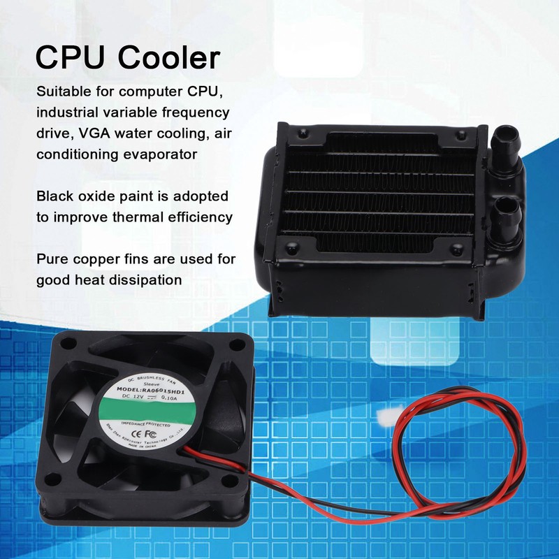 CPU Cooler High Speed Configuration Good Heat Dissipation Silent Heat