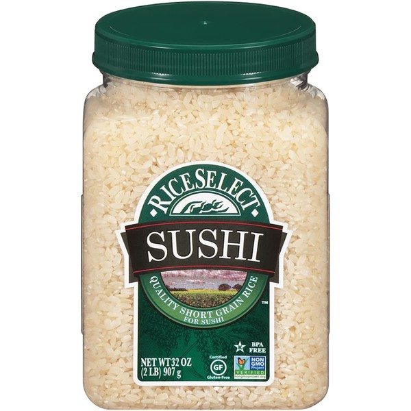 RiceSelect Sushi Rice, Short Grain Sticky Rice, Poke Rice, Gluten-Free,