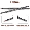 Dual-Ended Eyebrow Pencil Micro Pencil With Eyebrow Brush Sweat-Proof Ultra-Fine