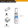 sourcing map 10pcs Hex Screwdriver Bit H4 1/4" Hex Shank