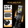 MIFMIA 𝖧𝟩 Bulbs, Real 1:1 Halogen Mini Size with Fan,