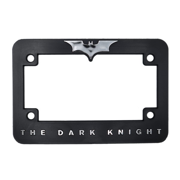 The Dark Knight 3D Raised License Plate Frame (Motorcycle)