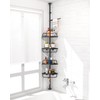 ADOVEL 4 Layer Corner Shower Caddy, Stainless Steel ​Constant Tension