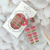 Summer Press on Toenails Short Square Fake Toe Nails with