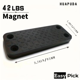 Magnetic Holster Holder Quick-Attach Magnetic Mount, Holster Holder, Hidden Magnet for Vehicle, Truck, Home, Wall and Tablecolor: Black