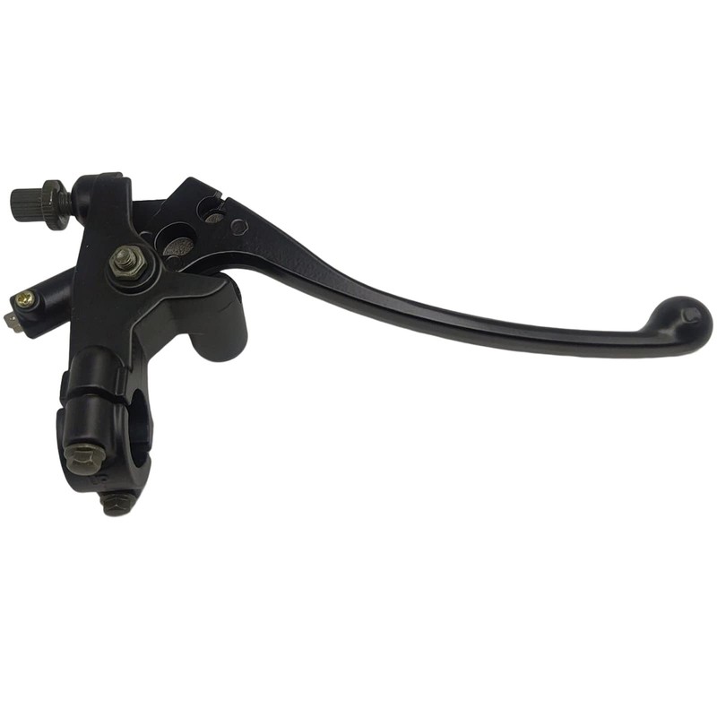 7/8" 22mm Left Clutch Brake Lever Perch With Mirror Mount
