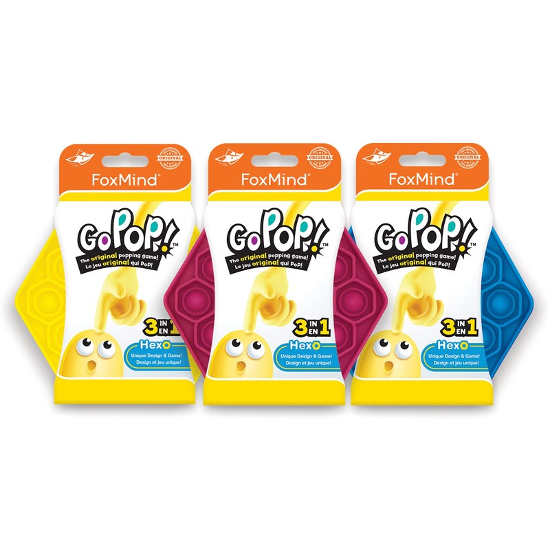 FoxMind, Go Pop! Hexo, Magenta, The Original and Ingenious Tactile