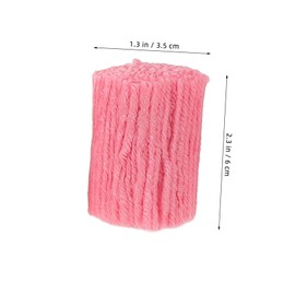 jojofuny 7Pcs Hand Made Craft Crochet Hook Rug Yarn Soft Comfortable Latch Hook for DIY Projects for Pillows Blankets Cushions and Unique Rug Designs