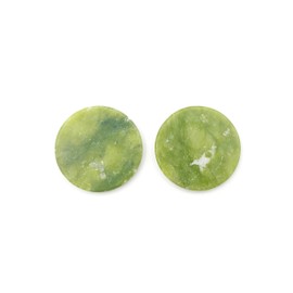 BNP Eyelash Extension Jade Stone Glue Lashes,2pcs Adhesive Pallet Eye Lash Holder Base,Fake Eye Lash Makeup Tool (2 Per Pack)