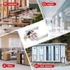 Aglehome Bathroom Indicator Privacy Door Lock, Vacant Occupied Lock, Large