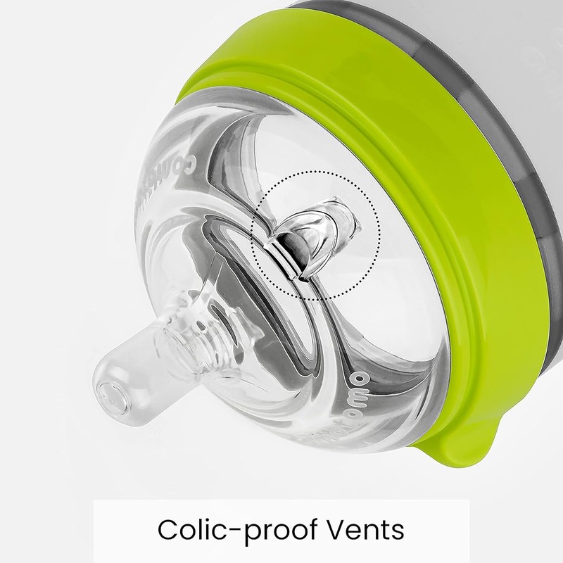 Comotomo Silicone Replacement Nipple, Fast Flow, 6+ Months, 2 Count