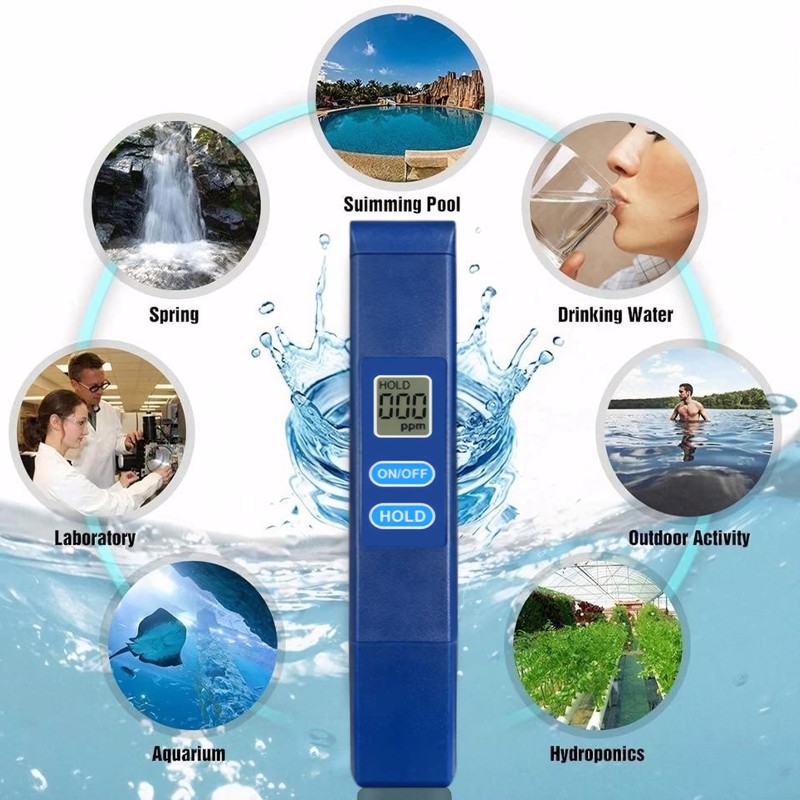 2025 New TDS Meter Digital Water Tester, 0-9990 ppm Water
