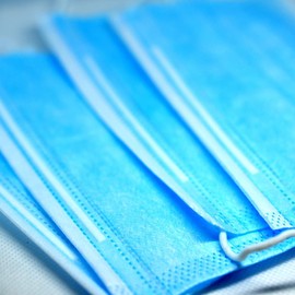 SMARTMED Disposable 3 Ply Face Masks – Earloop Face Mask with Filtration Efficiency – 50 Waterproof Protection Masks for Adults, Teens, Children, Home, Office, Outdoor Use