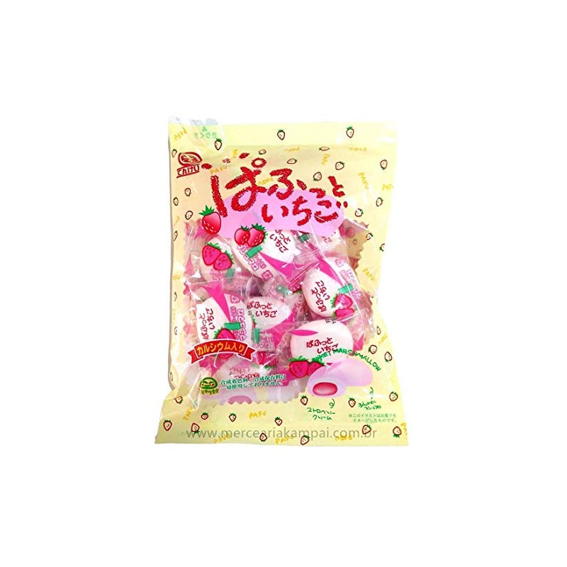 Marshmallow Soft Candy Strawberry (Stawberry)
