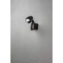 Gnosjö Konstsmide 7693-750, Außenwandleuchten, Plastik, schwarz, 14 x 6.5 x 20.5 cm