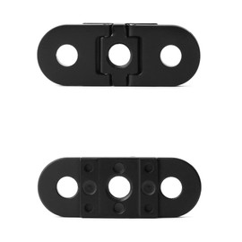 QWORK® Replacement Adapter Mount with 1/4 Tripod Connection, Compatible with GoPro Hero 10/9 Cameras, Directly Connect Camera to Selfie Stick or Tripod