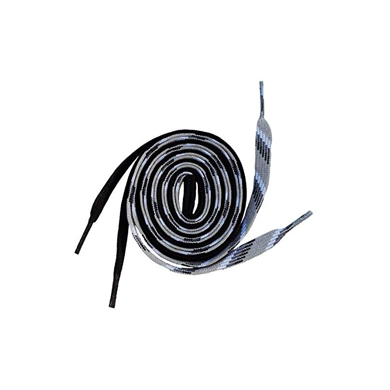 Misfit Shoelaces - Dual colored, waxed, shoelaces with molded aglets