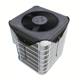 elitegadget Central Air Conditioner Cover for Outside Units - Top Universal Outdoor AC Defender Leaf Guard Mesh Air Conditioner Cover (36" X 36")