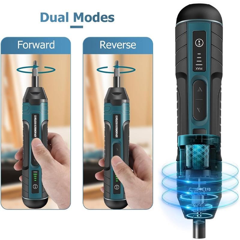 3.6V Electric Screwdriver Set (42pcs/set), Rechargeable Portable Electric Screwdriver with Screwdriver