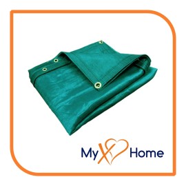 MyXOHome 10' X 15' Heavy Duty Green Sunshade / Shade / Screen / Awning by MyXOHome