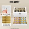 HaoYunNe Sunglasses Organizer 24 Slots Multiple Pairs Glasses Storage Case