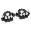 2PCS Piano Finger Exerciser Silicone Hand Grip Trainer Ergonomic Tension