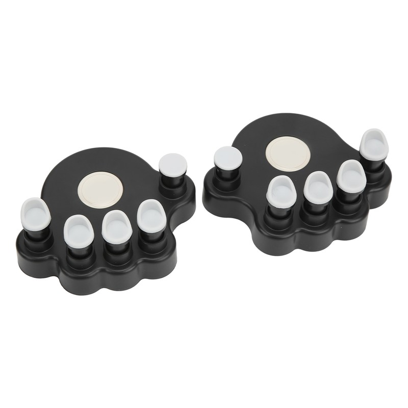 2PCS Piano Finger Exerciser Silicone Hand Grip Trainer Ergonomic Tension