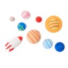 Legami SES0001 Solar System Erasers Pack of 9