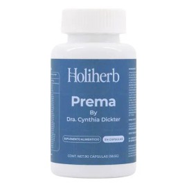 Holiherb Multivitamínico Prenatal Prema Sin Sabor 90 Cáps Vegano Orgánico