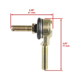 Celox Tie Rod End Kit for Polaris Phoenix 200 QuadRICYCLE 2005 2006 2 Sets