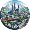 King of Prussia Pennsylvania Mementos Souvenir Die Cut Flat Magnet