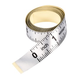 uxcell Self-Adhesive Measuring Tape with Fractions 40 Inches Workbench Ruler, Left to Right Sticky Measure Tape for Woodworking, Saw, Drafting Table