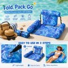 Inflatable Water Hammock Pool Float for Adults – Foldable PVC