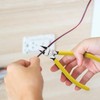 BOOSDEN Small Wire Cutters 2 Pack, 6 inch Wire Cutting
