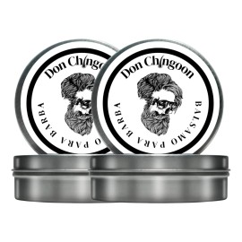 Bálsamo Para Barba Y Bigote 2 Piezas Don Chingoon Bergamota Menta
