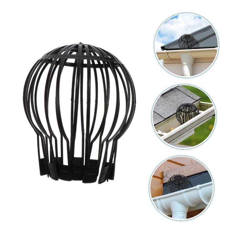 Operitacx Leaf Strainer Gutter Guard 6 Pack Downspout Filter Gutter