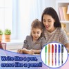 QXCFTW 12PCS Erasable Pens, Eraser Pen, 0.5mm Smooth Writing for