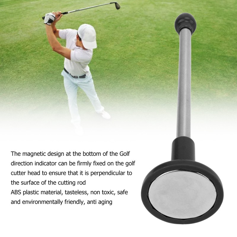 Golf Cutter Direction Indicator Training Aid Magnetic Golf Club Alignment