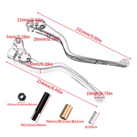 GIDIBII Brake Clutch Lever Compatible with Harley Nightster RH975 /Pan America 1250 /Sportster S (RH1250S) 2021-2024