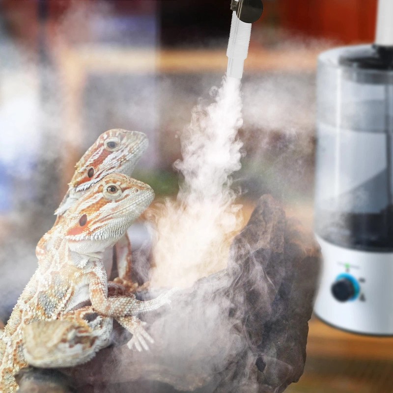 Dreyoo Reptile Humidifier Fogger, 4L Cool Mist Fog Mister with