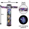 Playlearn Space Design Kaleidoscope Glitter Wand - 6" Kaleidoscope Toy